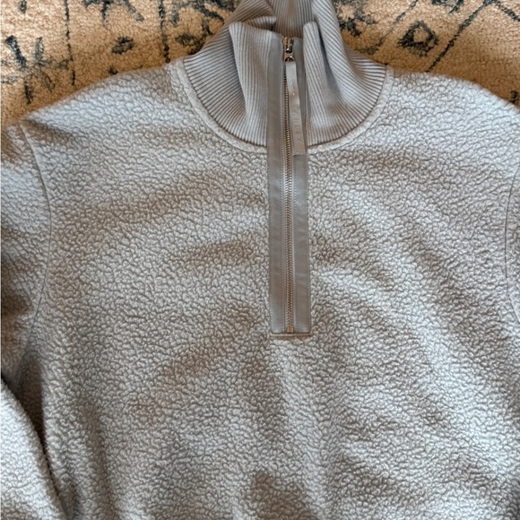 Varley Light Blue Fleece Half-Zip - Picture 2 of 4